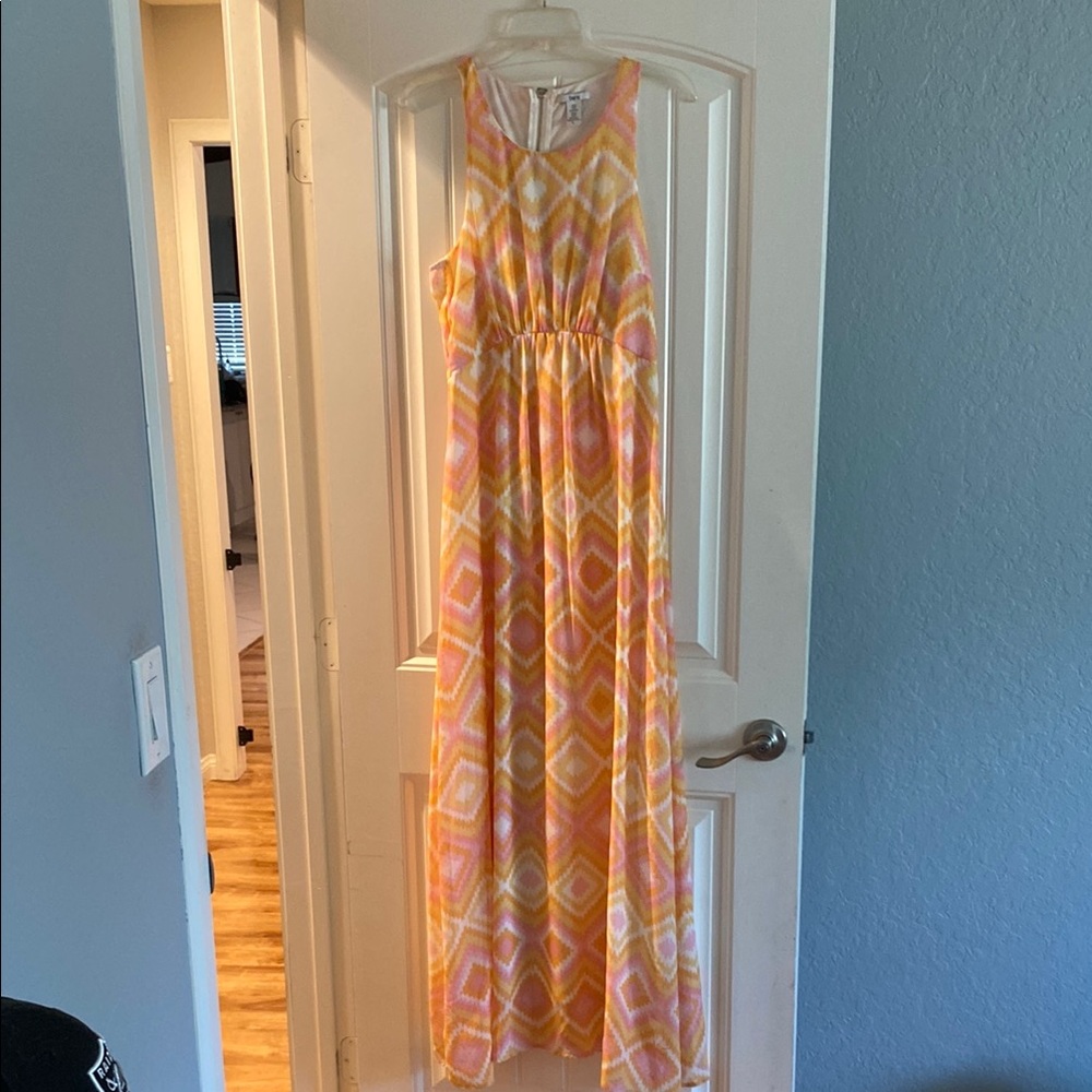 Bar III Colorful Patterned Dress